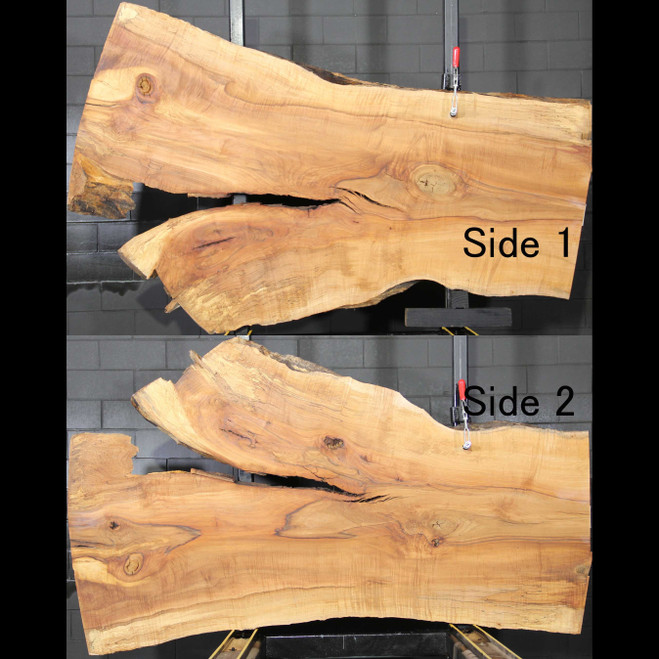 SM-0954 Kiln Dried Soft Maple Lived Edge Slab | Yoder Lumber