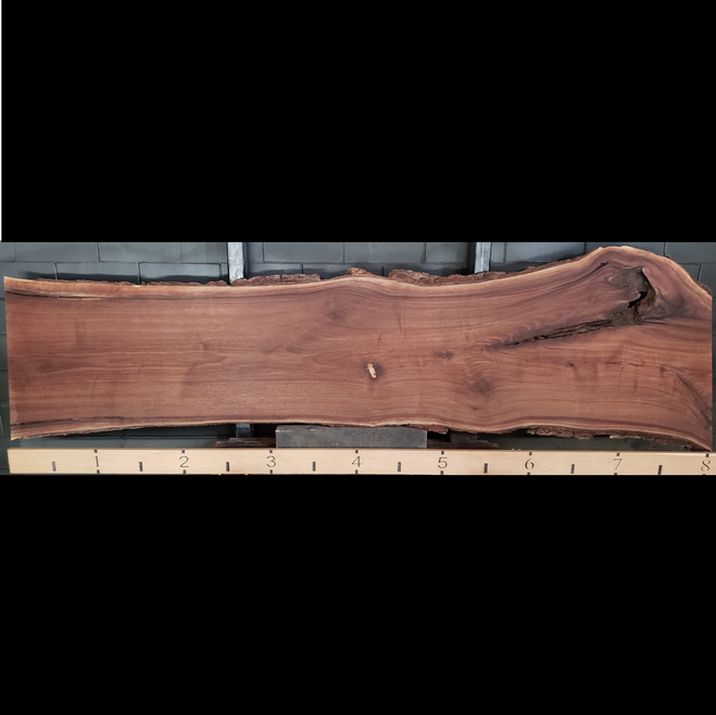 WA-1423 Walnut Live Edge Slab | Yoder Lumber in Ohio
