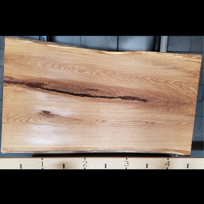 WO-1373 Live Edge White Oak Slab