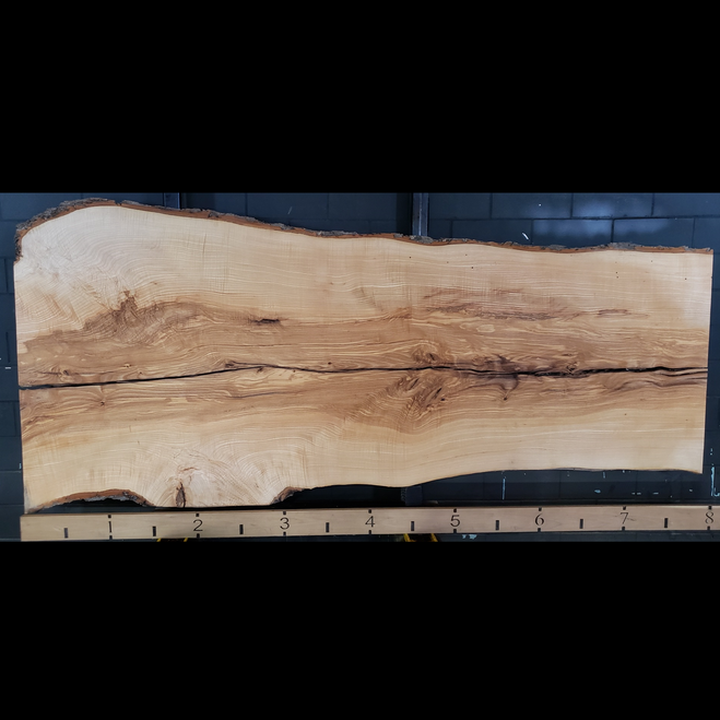 AS-1477 Ash Live Edge Kiln Dried Slab | Yoder Lumber