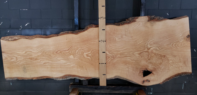 AS1478 Ash Live Edge Kiln Dried Slab