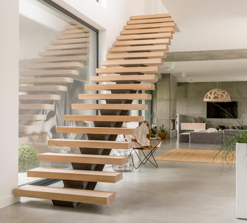 Floating Stair Treads