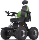 Green Viking All terrain 4 x 4 Mobility Power Chair