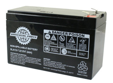 12 Volt 7.6 Amp Sealed Lead Acid Battery(104-4)