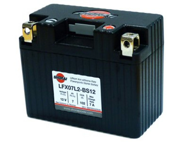 Shorai Lithium Battery 12V 7Ah - LiFePO4 LFX "L" Polarity Lithium Iron Battery