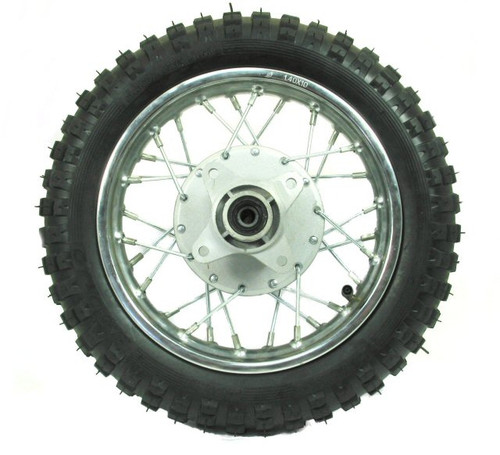 10" Dirt Bike Rear Wheel Assembly