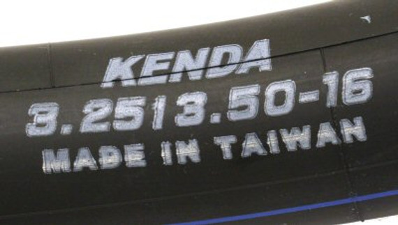 Kenda 3.25/3.50-16 Inner Tube (136-94)