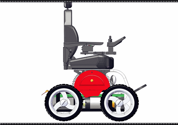 Viking 4 x 4 Mobility Power Chair / Wheel Chair