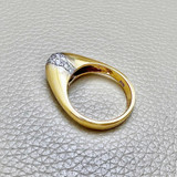 Dome Diamond Ring 0.32tcw