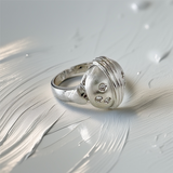 Gold Dome Ring 0.15ct