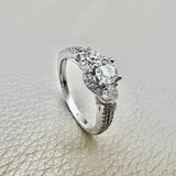 Voilà Diamond Engagement Ring 1.13tcw