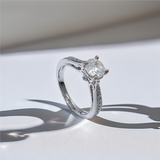side view of peek a boo diamond engagement ring side view of peek a boo diamond engagement ring
