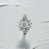 Diamond Halo Ring 1.25tcw