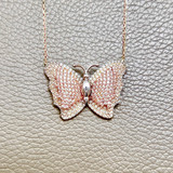 Butterfly Necklace 2.00tcw