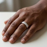 Princess-Cut Diamond Channel Band 1.40tcw 5.25mm