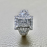 Princess Cut Engagement Ring 2.00tcw