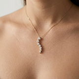 1 Carat Graduating Diamond Necklace
