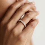 2mm Diamond Eternity Band 0.76tcw White Gold Size 6