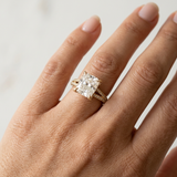 2.50 Carat Cushion Cut Diamond Engagement Ring