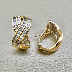 Diamond Fashion Earrings 1.45tcw