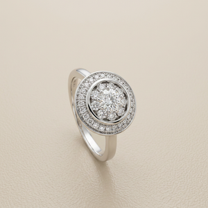 Cluster Diamond Ring 0.50tcw 10kt