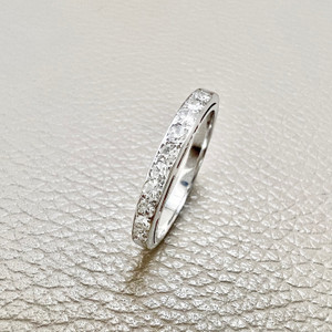 Half Eternity Diamond Band 2.50mm 0.25tcw