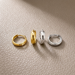 2.50mm Gold Huggie Hoops