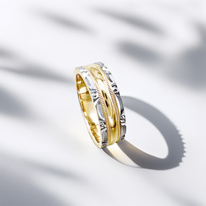 Men's Milgrain Wedding Band 6mm Men's Milgrain Wedding Band 6mm