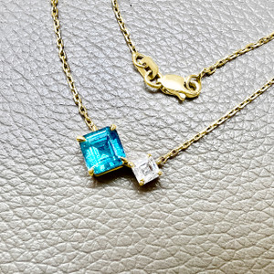 blue tourmaline necklace blue tourmaline necklace