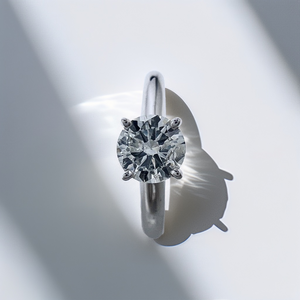 Round Diamond Solitaire Engagement Ring 0.60tcw White Gold Round Diamond Solitaire Engagement Ring 0.60tcw White Gold