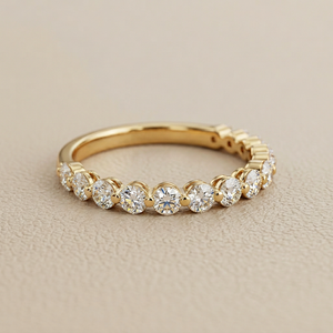 Shared-Prong Diamond Band 0.50ct 2.25mm