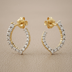 Diamond Stud Earrings 0.50tcw