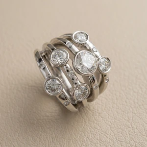 Diamond Cocktail Ring 3.50tcw