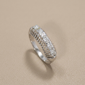 Vintage Diamond Band High Profile 0.25tcw