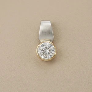 4.50ct Statement Pendant 2-Tone 2.70g