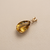 Pear Lemon Topaz Pendant 11.26tcw