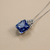 London Blue Topaz Pendant Necklace 6.62tcw