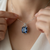 London Blue Topaz Pendant Necklace 6.62tcw