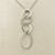 Elegant diamond drop necklace with 0.60tcw diamonds, set in sleek and sophisticated 14kt white gold Treasured & Co.