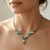 Emerald Diamond Necklace 1.88tcw