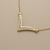 Diamond Chevron Necklace 0.52tcw