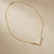 Diamond Chevron Necklace 0.52tcw