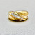 14kt yellow gold tapered baguette diamond band with 0.30tcw diamonds, a unique and graceful addition to her jewelry collection Treasured & Co.