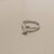 0.45tcw marquise-cut diamond engagement ring in solitaire setting — top view (2)