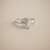 0.45tcw marquise-cut diamond engagement ring in solitaire setting — close-up detail