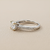 0.75tcw diamond engagement ring — side profile