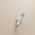 0.75tcw diamond engagement ring — front view