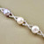 Unique pearl diamond bracelet 1.52tcw, crafted in 14kt white gold. A luxury bracelet with pearls and diamonds by Treasured & Co., Astoria.