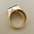Knight Crest Gold Ring 7.74tcw