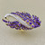 Peacock Fancy Gold Ring 1.41tcw